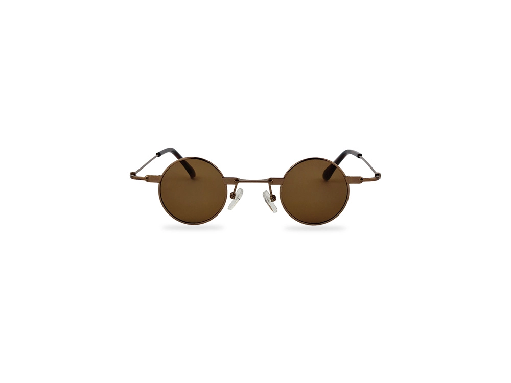 Unisex braon lenonke Retro classic REm03 sa braon okvirom prednji