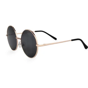 Unisex crne lenonke Classic CL11 sa braon bakarnim okvirom katalog