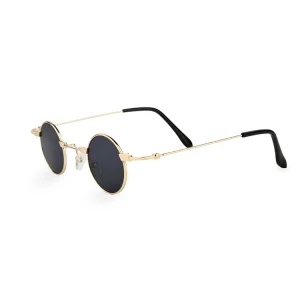 Unisex crne lenonke Retro classic REm06 sa zlatnim okvirom katalog
