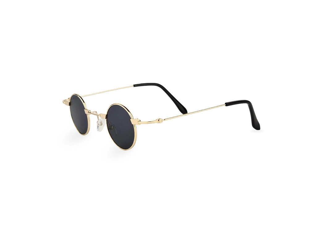 Unisex crne lenonke Retro classic REm06 sa zlatnim okvirom katalog