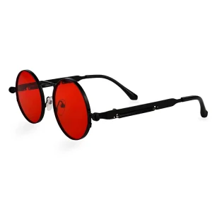 Unisex crvene lenonke Retro classic REc03 sa crnim okvirom katalog