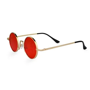 Unisex crvene lenonke Retro classic REclsnm03 sa zlatnim okvirom katalog