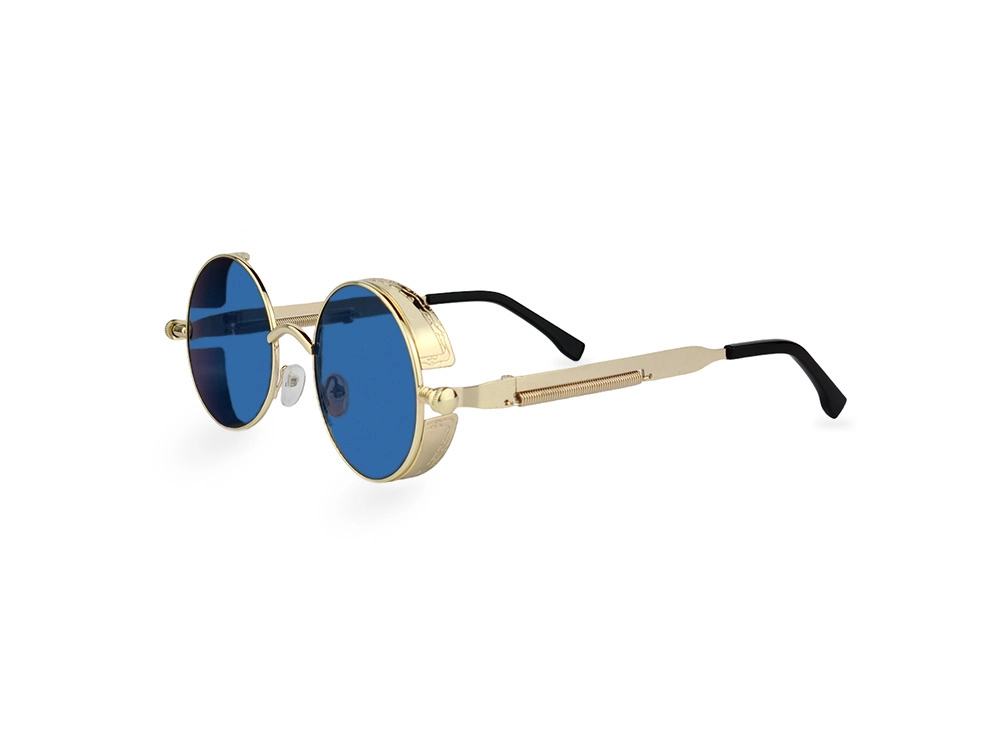 Unisex plave lenonke Retro REstp13 sa zlatnim okvirom katalog