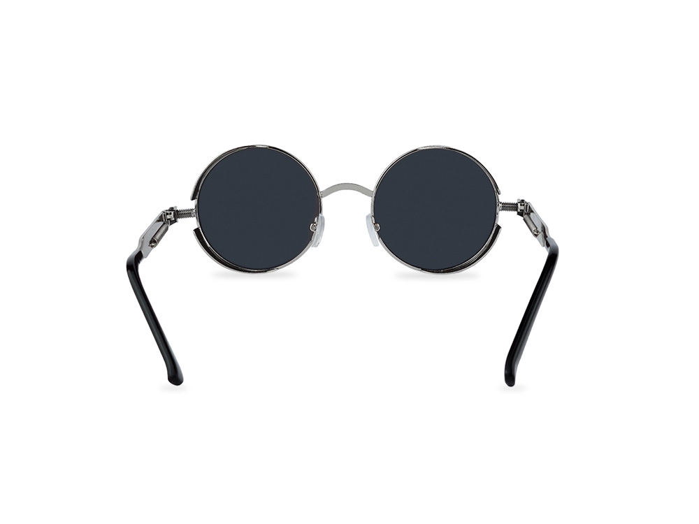 Unisex plave lenonke Retro REstp13 sa zlatnim okvirom zadnji