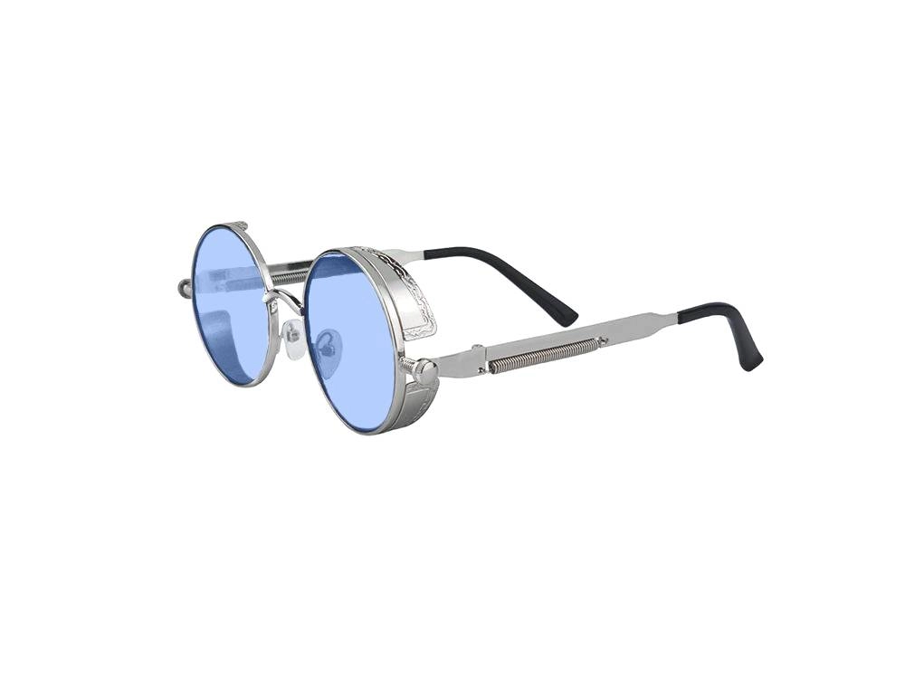Unisex svetlo plave lenonke Retro REstp19 sa sivim okvirom katalog