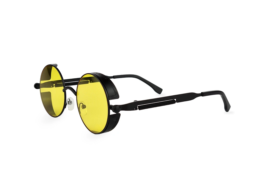 Unisex zute lenonke Retro REstp10 sa crnim okvirom katalog