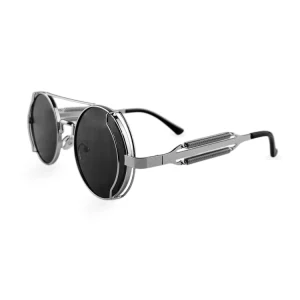 Unisex sive lenonke Retro REg02 sa crnim okruglim staklima katalog