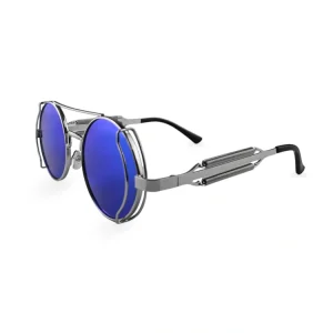 Unisex plave lenonke Retro REg04 sa sivim okvirom katalog