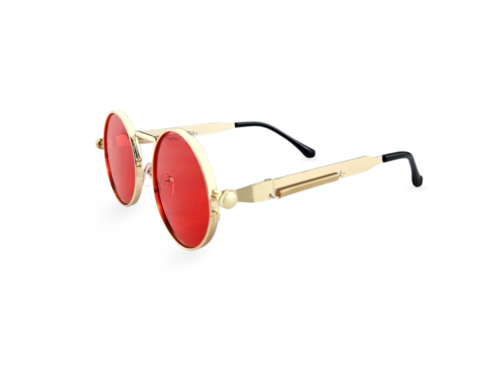 Unisex crvene lenonke Retro classic REc09 sa zlatnim okvirom katalog
