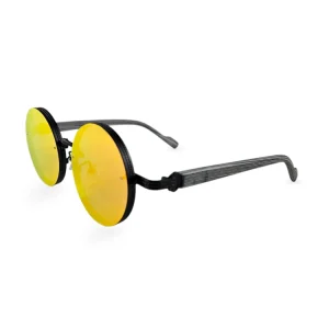Unisex narandzasto-zelenkaste lenonke crni okvir sa sivkastim nozicama Retro classic REcp02 katalog