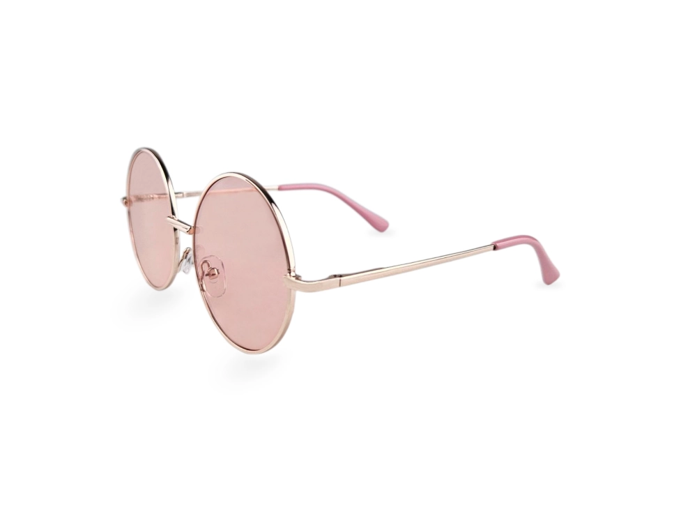 Zenske roze lenonke Classic CL15 sa braon bakarnim okvirom katalog